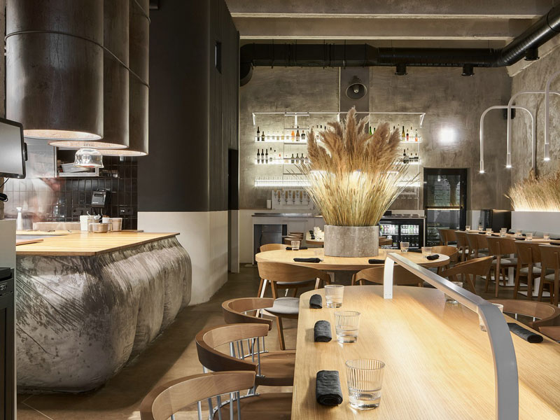 工业风餐厅装修设计